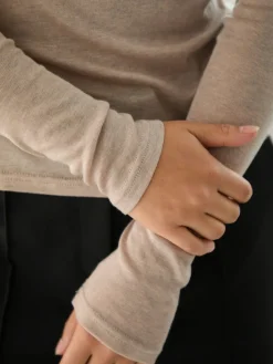 Neo Noir Nella Fine Rib Blouse 167271< Bluser & Skjorter