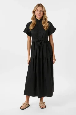 Nellie Poplin Dress 165275*Neo Noir Clearance