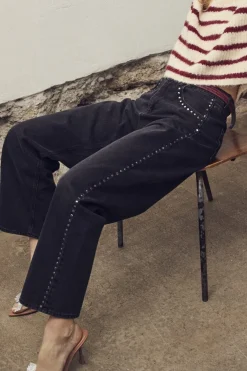 Co´Couture New Vikacc Stud Jeans 31346< Bukser, Jeans & Leggings