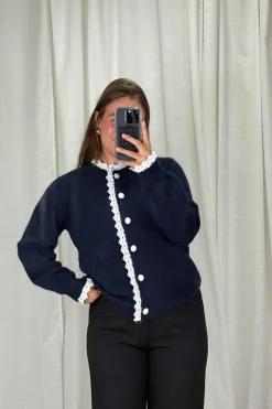 A-bee Nicolina Knit sweater< Strik|Bluser & Skjorter