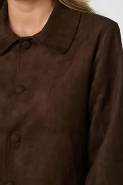 Nilo Faux Suede Jacket 165954*Neo Noir Sale