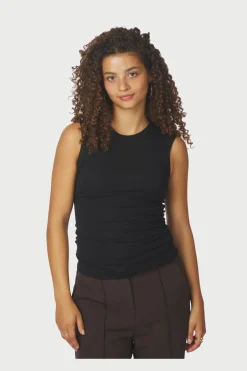 Nimbi Fine Rib Top 167270*Neo Noir Sale