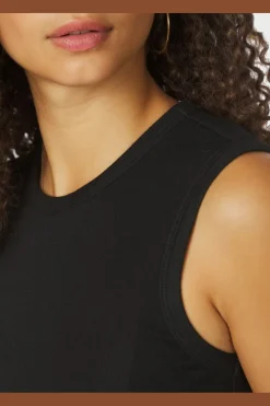 Nimbi Fine Rib Top 167270*Neo Noir Sale