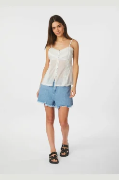 Neo Noir Nimissa S Voile Top 165643< T-Shirts & Toppe|Ammevenligt Tøj