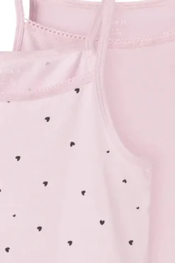 Name It Nkfstrap Top Winsome Hearts<Børn Nattøj & Undertøj