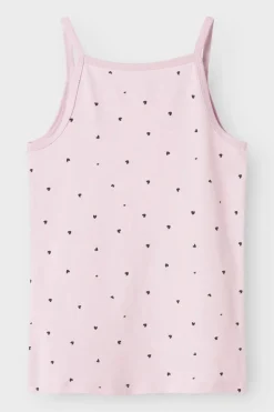 Name It Nkfstrap Top Winsome Hearts<Børn Nattøj & Undertøj
