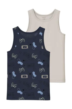 Name It Nkmtank Top Navy Gamer<Børn Nattøj & Undertøj
