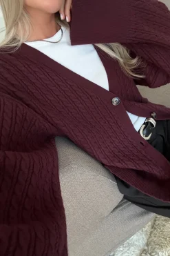 Noella N-Lenyx Knit 14830001< Cardigans|Ammevenligt Tøj