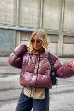 Nmallie Shiny Puffer*Noisy May Hot