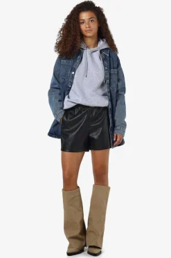 Noisy May Nmandy Pu Shorts< Shorts