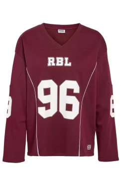 Nmaston L/S V-Neck Sports Sweat Fwd*Noisy May Sale