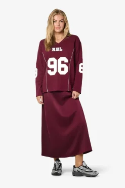 Nmaston L/S V-Neck Sports Sweat Fwd*Noisy May Sale