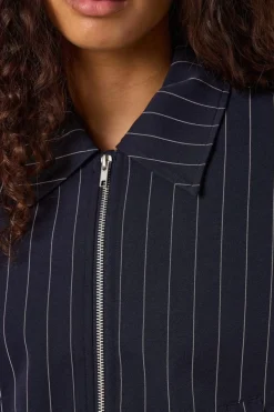 Noisy May Nmella L/S Pinstripe Jacket Fwd< Sæt 🛍️|Overtøj & Jakker