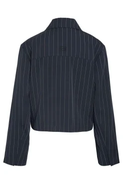 Noisy May Nmella L/S Pinstripe Jacket Fwd< Sæt 🛍️|Overtøj & Jakker