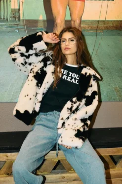 Nmeve Fur Jacket*Noisy May Hot