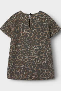 Name It Nmfleo Twill Dress 4002-Td T<Børn Kjoler