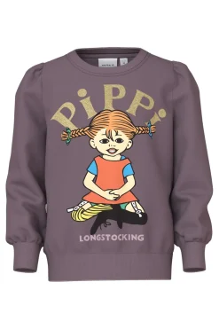 Nmfsovej Pippi Sweat Sky*Name It Clearance