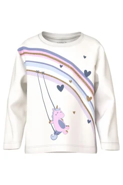 Name It Nmfvaliane Ls Nreg Top<Børn Bluser & Skjorter