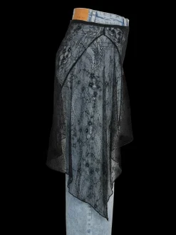 Nmida Elasticated Lace Skirt*Noisy May