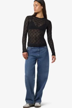 Nmjudith L/S Lace Top*Noisy May Online