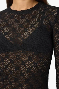 Nmjudith L/S Lace Top*Noisy May Online