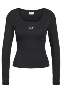 Nmjudy L/S Embr Top*Noisy May Clearance