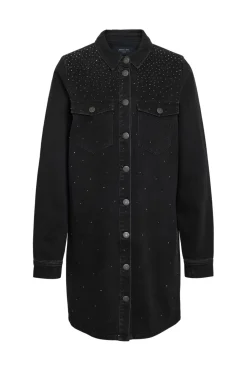 Noisy May Nmkenjy L/S Bling Dress Jt183Bl< Kjoler|Ammevenligt Tøj