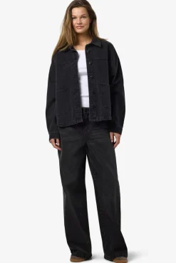 Noisy May Nmkettie L/S Reg Jcket Vi559Bl< Overtøj & Jakker