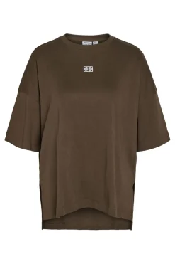 Noisy May Nmkim S/S Slit T-Shrt Fwd< T-Shirts & Toppe