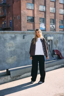 Noisy May Nmkirby Barrel Pants< Bukser, Jeans & Leggings