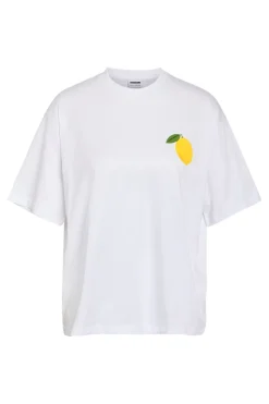 Noisy May Nmmillie S/S Lemon T-Shirt< T-Shirts & Toppe