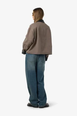 Noisy May Nmnora Pu Collar Jacket Dd< Overtøj & Jakker