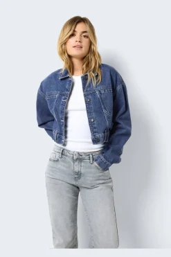 Noisy May Nmronja L/S Crop Jacket Vi433Mb< Overtøj & Jakker