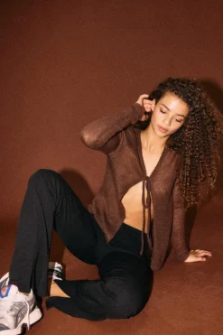 Noisy May Nmselene H/W Detail Pant< Bukser, Jeans & Leggings