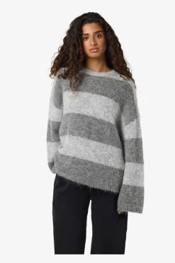 Noisy May Nmsutton L/S Oversized Knit Fwd< Strik|Bluser & Skjorter