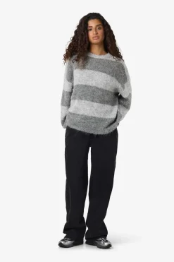 Noisy May Nmsutton L/S Oversized Knit Fwd< Strik|Bluser & Skjorter