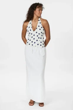 Noa Linen Skirt 159936*Neo Noir Online