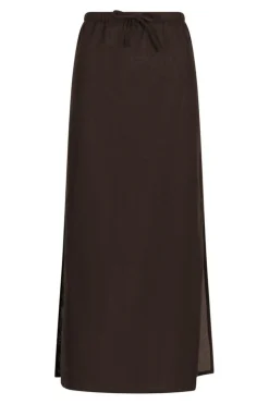 Neo Noir Noa Linen Skirt 159936< Nederdele