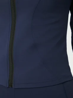 Nolana Zip Blouse 167175*Neo Noir Best