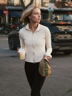 Neo Noir Nolana Zip Blouse 167175< Træningstøj|Bluser & Skjorter