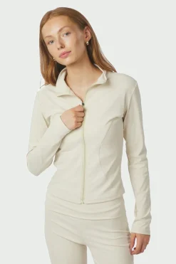 Neo Noir Nolana Zip Blouse 167175< Træningstøj|Bluser & Skjorter