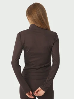 Neo Noir Nolana Zip Blouse 167175< Træningstøj|Bluser & Skjorter
