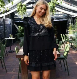 Nor Ls Frill Blouse 22267*Liberte Clearance