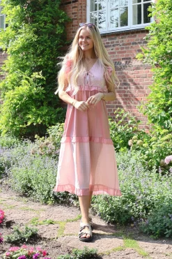 Liberte Nor-Frill-Dress 22236< Kjoler