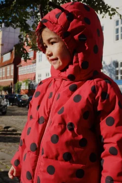 Konges Sløjd Nuka Ladybug Jacket Grs Ks103524<Børn Overtøj
