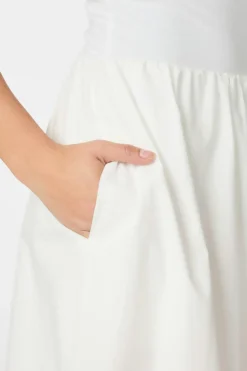 Neo Noir Ober Long Balloon Skirt 163694< Nederdele