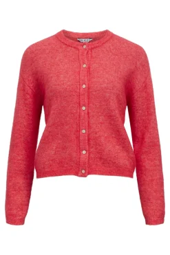 Objagate L/S Re Knit Cardigan*Object Outlet