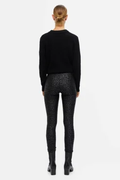 Object Objbelle Coated Leggings< Bukser, Jeans & Leggings