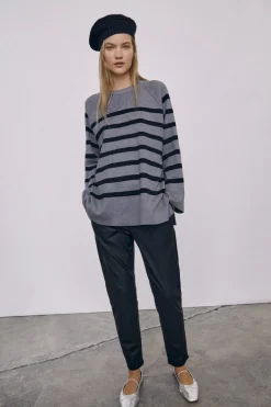 Objbelle Lisa Coated Pant*Object New