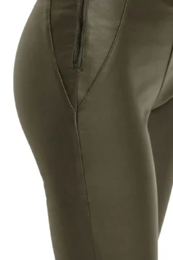 Objbelle Mw Coated Leggings*Object Hot